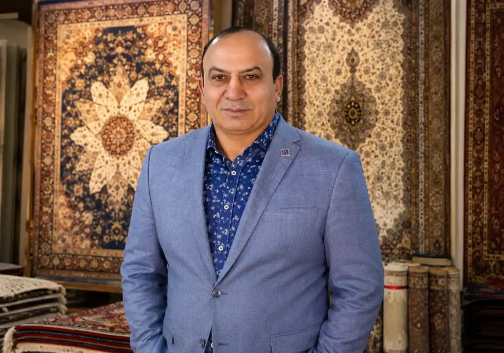 احد عظیمزاده تاجر فرش ایران