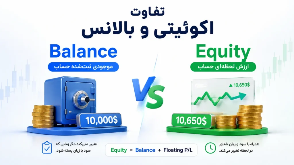 Equity در فارکس و تفاوت آن با Balance