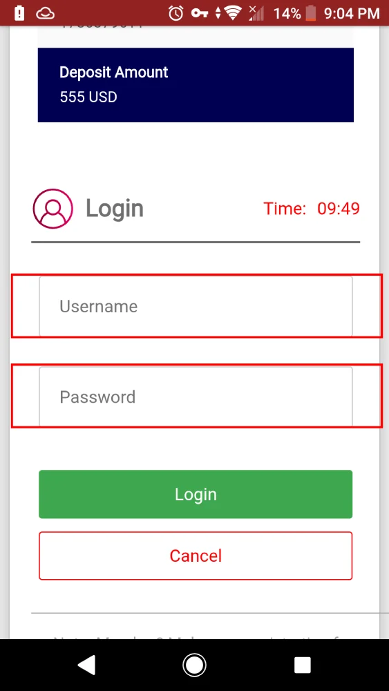 واریز تاپچنج بروکر ترندو